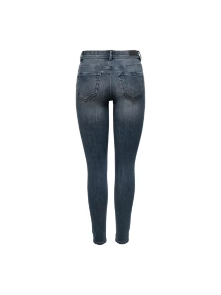 ONLY Jeansy Skinny Fit niebieski