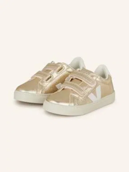 Veja Sneakersy Esplar rosegold białe