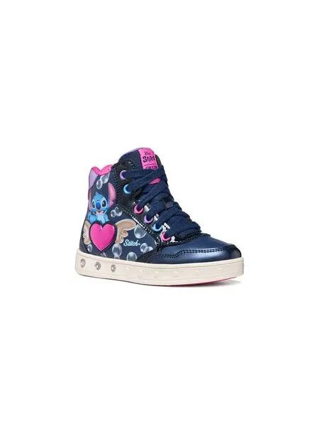 Laisvalaikio batai Geox J Skylin Girl M Tamsiai mėlyna