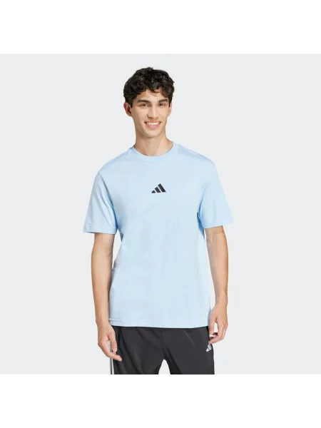 ADIDAS SPORTSWEAR Funkčné tričko Essentials svetlomodrá čierna