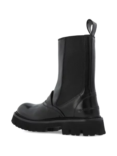 Botine chelsea Moschino negru
