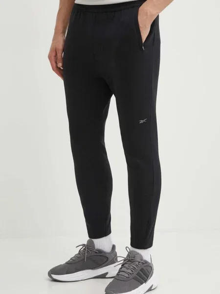 Reebok spodnie dresowe Active Collective czarne