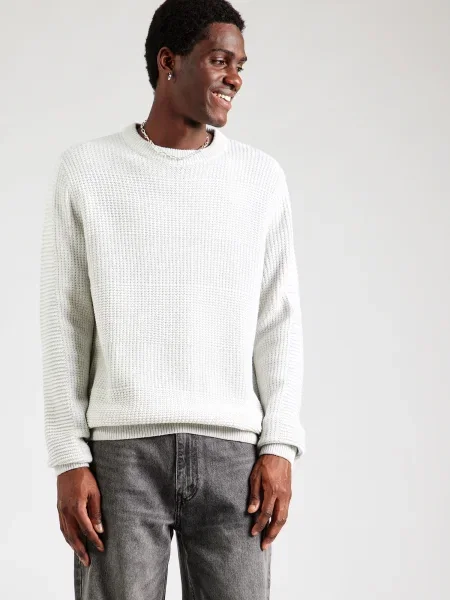JACK & JONES Pulover HUGO' gri