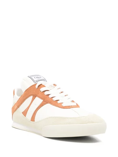 Sneakerși Chloé din piele de căprioară