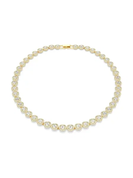 Palton Swarovski transparente auriu