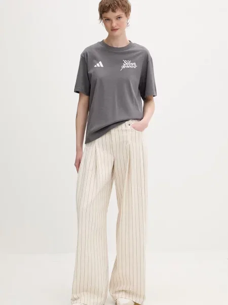 Adidas kratka majica x Mercedes siva