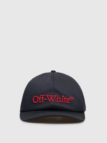 Кепка з логотипом Off-white синя