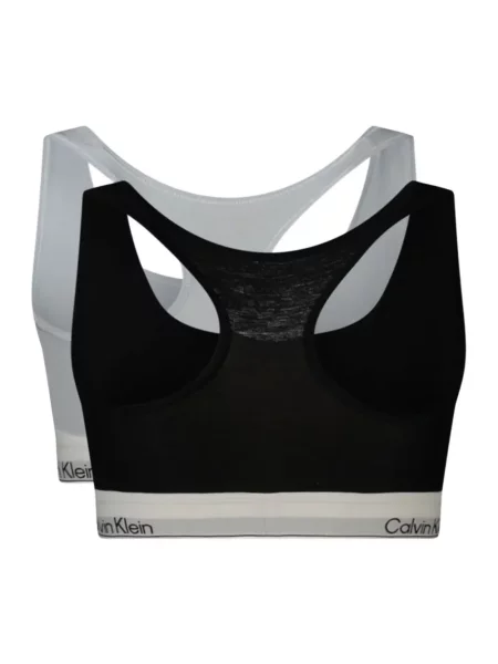 Sutien bralette Calvin Klein cu autograf negru