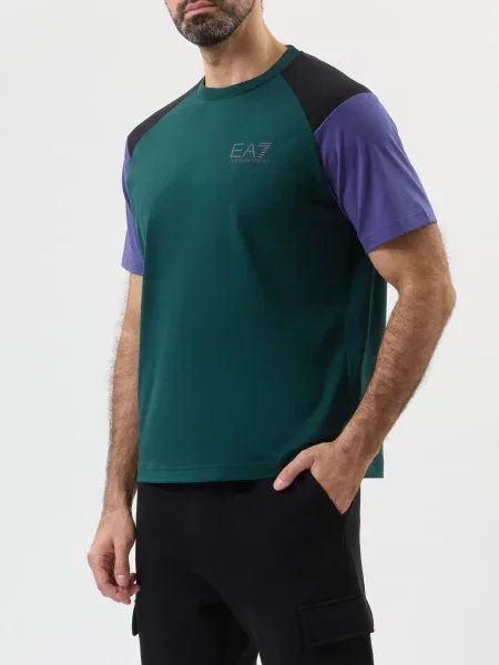 Футболка Ea7 Emporio Armani зеленая