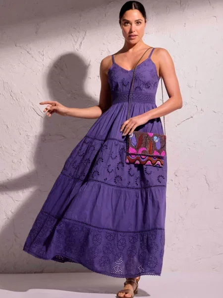 Женский сарафан зелений