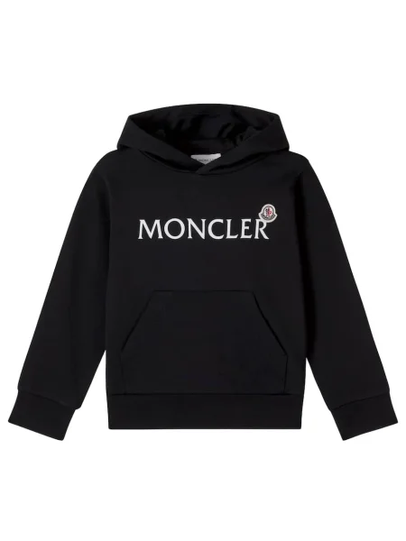 Gyerek kapucnis melegítő felső Moncler Enfant fekete