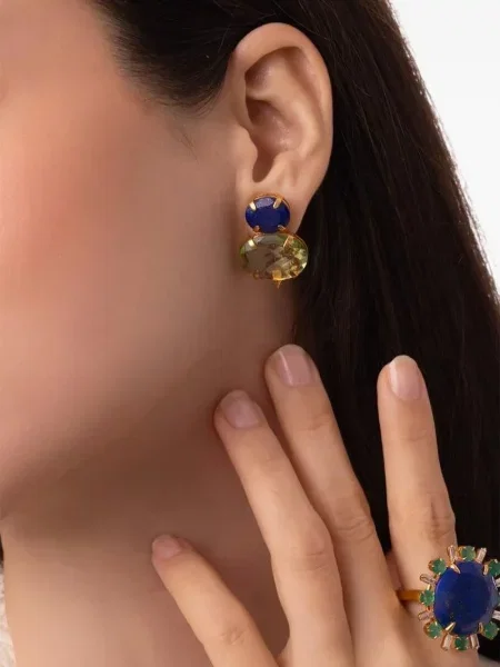 Cercei Bounkit Jewelry argintiu