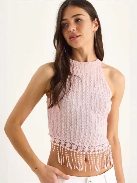 Bianco Lucci Halenka pudrová