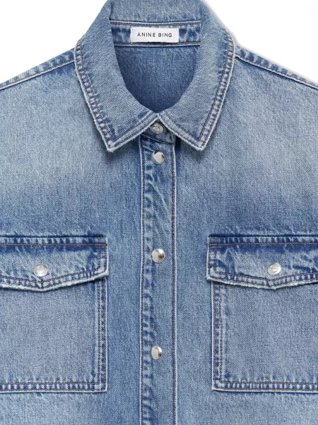 Cămașă Anine Bing albastru