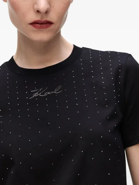 Тениска Karl Lagerfeld черно