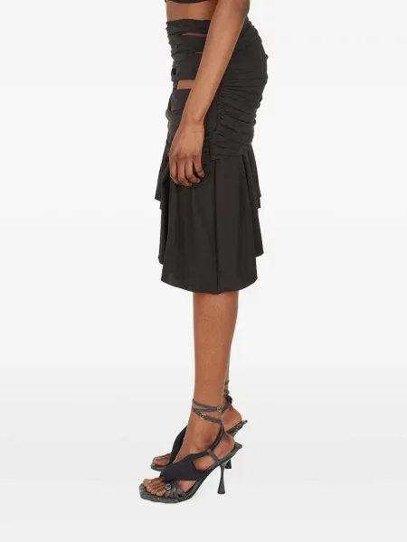 Mała mały spódnica mini Di Petsa czarna