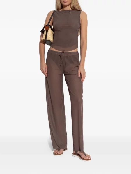 Pantaloni Bond Eye maro