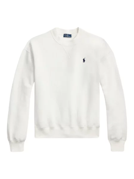 Bluza nierozpinana Polo Ralph Lauren polarowa biała