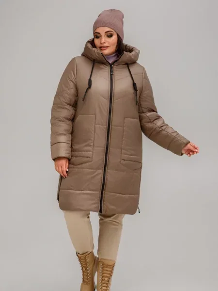 Демісезонна куртка All Posa бронзовий