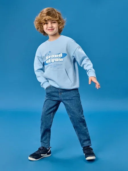 Sinsay Džíny slim fit námořnická modrá