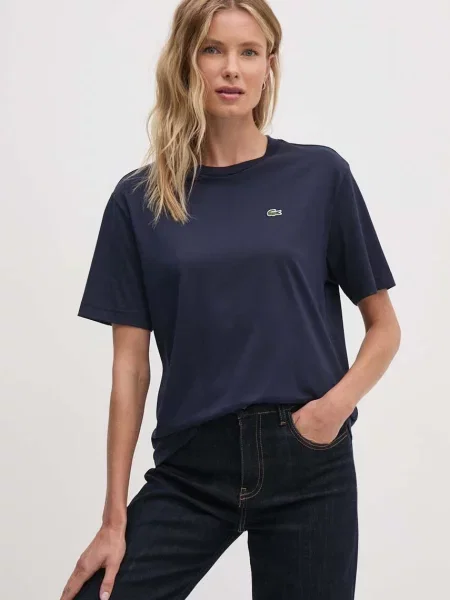 Тениска Lacoste тъмносиньо