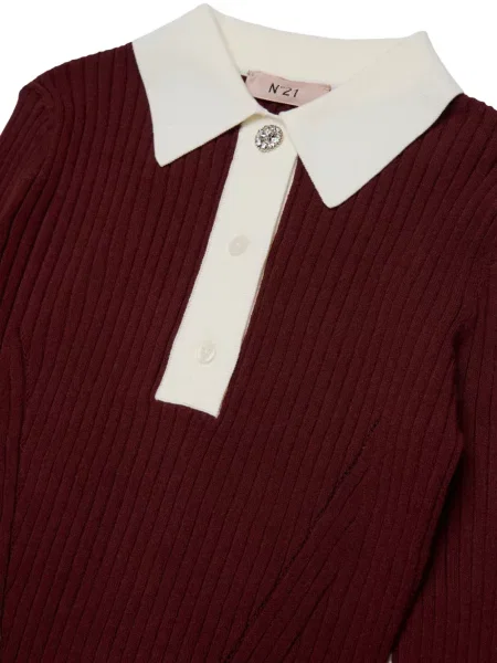 Sweter dziecięcy N°21 czerwony
