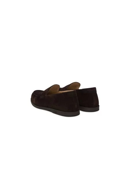 Loaferice Emporio Armani smeđa