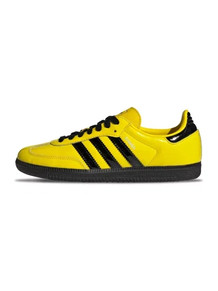 Adidas Originals sneakersy skórzane Samba OG W żółty