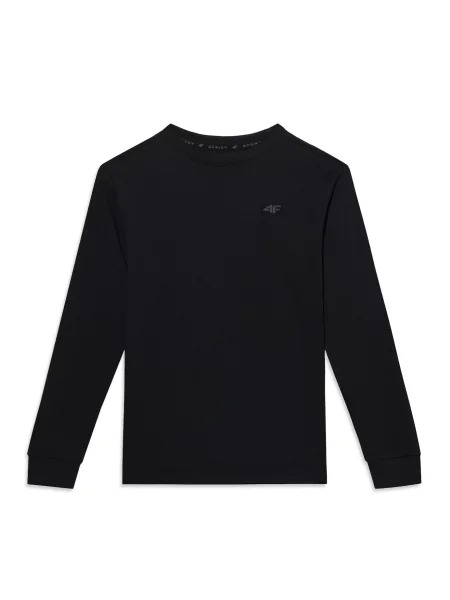 4F Junior Tricou funcțional negru