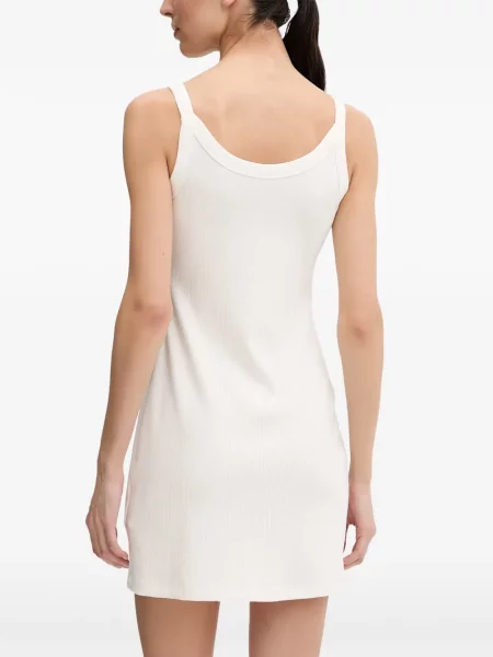 Rochie mini Guess tricotate alb