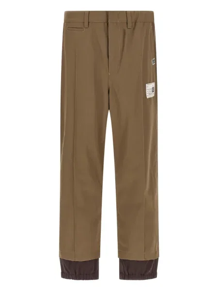 Pantaloni Maison Mihara Yasuhiro de lână maro