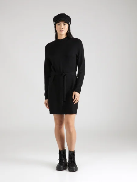ONLY Rochie tricotat LEVA' negru