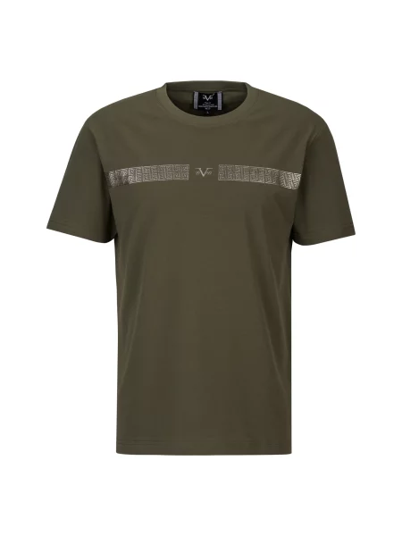 ITALIA Tricou Rafael New Banderole / oliv verde