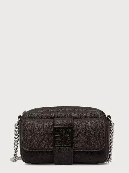 Armani Exchange geantă pentru femei cu imitație de piele maro
