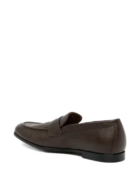 Pantofi loafer Ferragamo cu petice maro