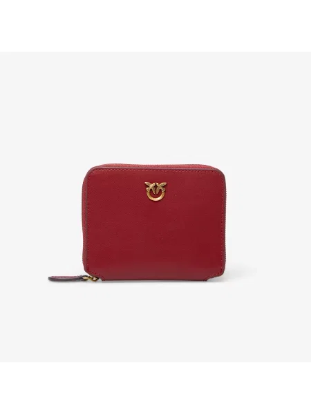 Peněženka Pinko Taylor Around Vitello Seta Red Universal červená