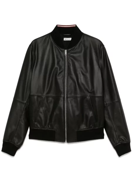 Geanta de piele Bally negru