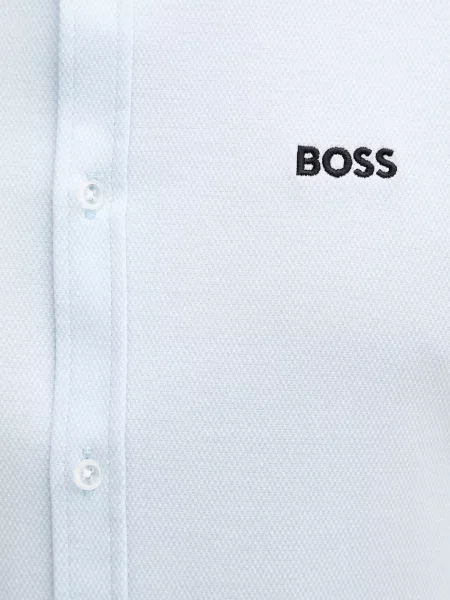 Рубашка Boss Green зеленая
