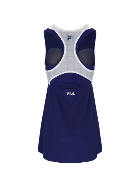 Rochie mini Fila plasă albastru