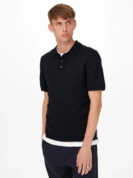 Only & Sons Tricou polo Wyler Bleumarin albastru