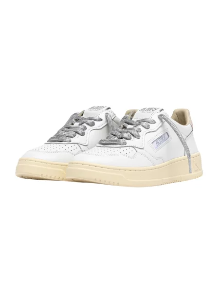 Sneakersy Autry skórzane białe