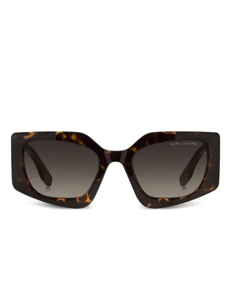Ochelari de soare Marc Jacobs Eyewear cu imprimeu geometric negru