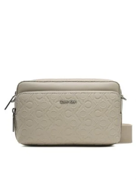 Geantă Calvin Klein bej