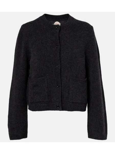 Vlněný kardigan Jardin Des Orangers šedý