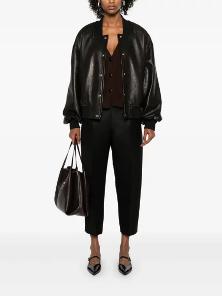 Pantaloni Khaite negru