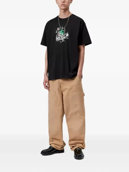 Tricou Carhartt Wip cu imagine negru