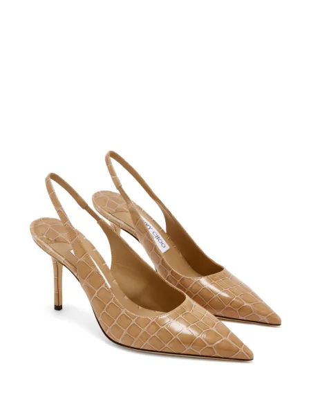 Pantofi cu toc Jimmy Choo din piele