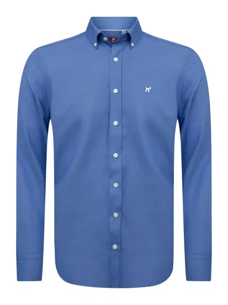 Williot Košulja Oxford plava bijela