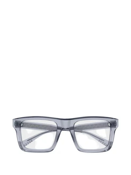 Ochelari de soare pătrați Gucci Eyewear transparente gri