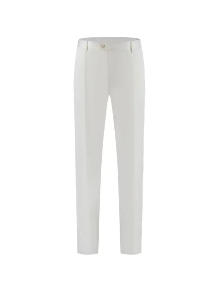 Pantaloni Lardini alb